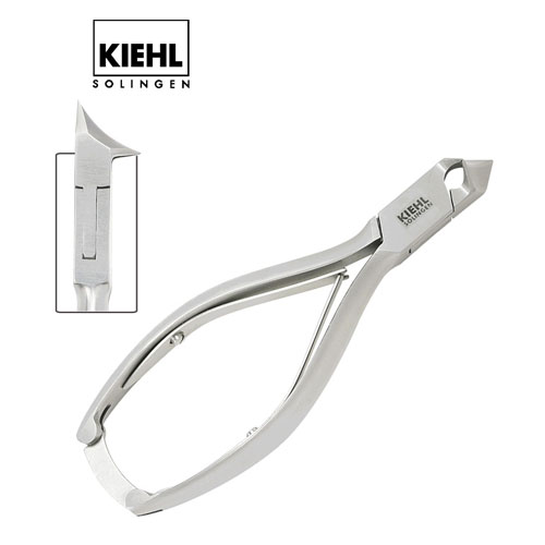 KIEHL® Pince à ongles à double ressort - mors obliques doubles
