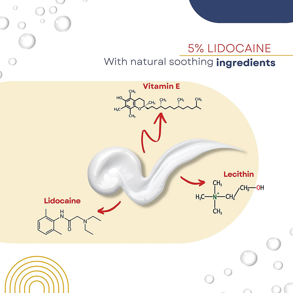 DR NUMB® Crème analgésique topique - Lidocaine 5% - 10 gr