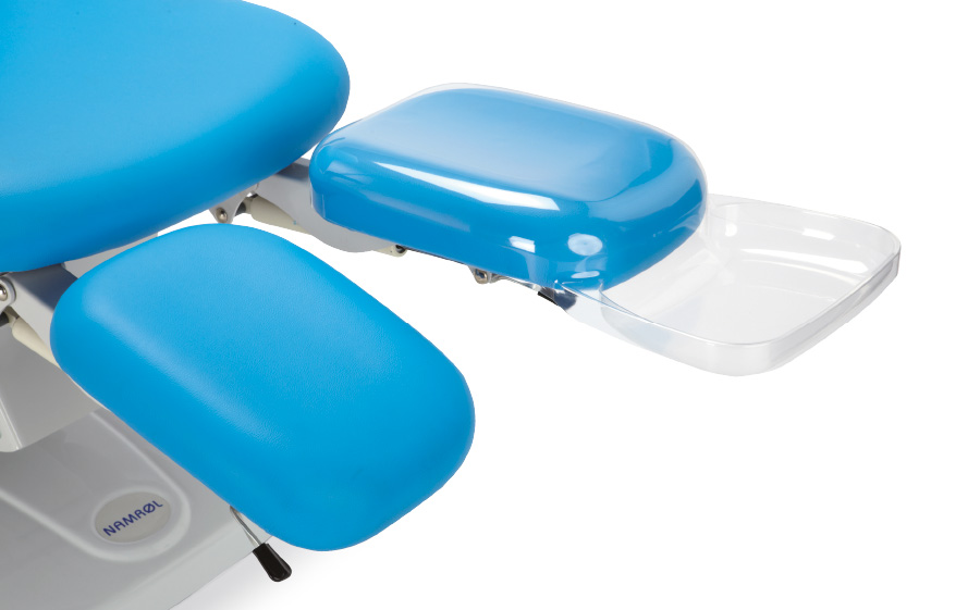 NAMROL® Plateaux de collecte des débris avec protège-jambes et système de serrage rapide (Paire) - Blanc