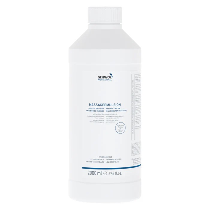 [GE 1524514] GEHWOL® Emulsion pour massage des pieds (sans pompe) 2 000 ml