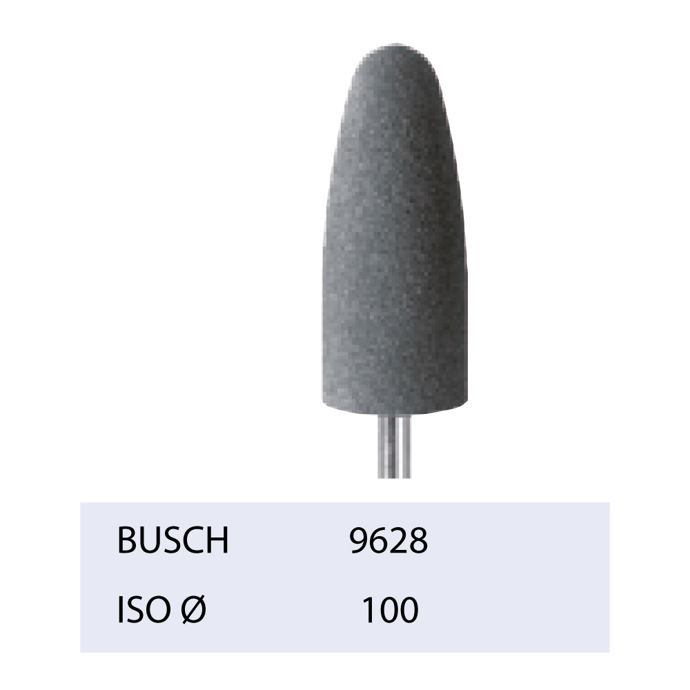 [29628100] BUSCH® Polissoir anthracite - Grain moyen