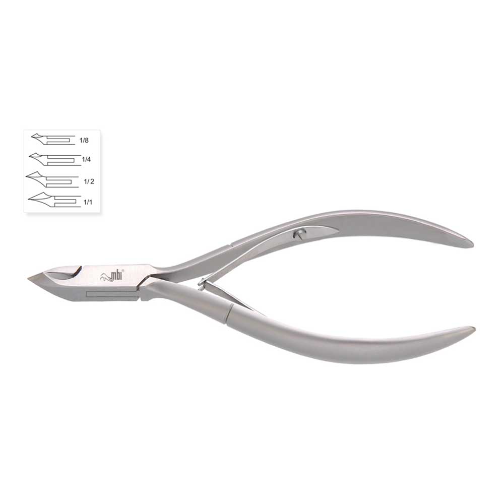 [1MBI-110] MBI® Pince à cuticules double ressort - 4,75″