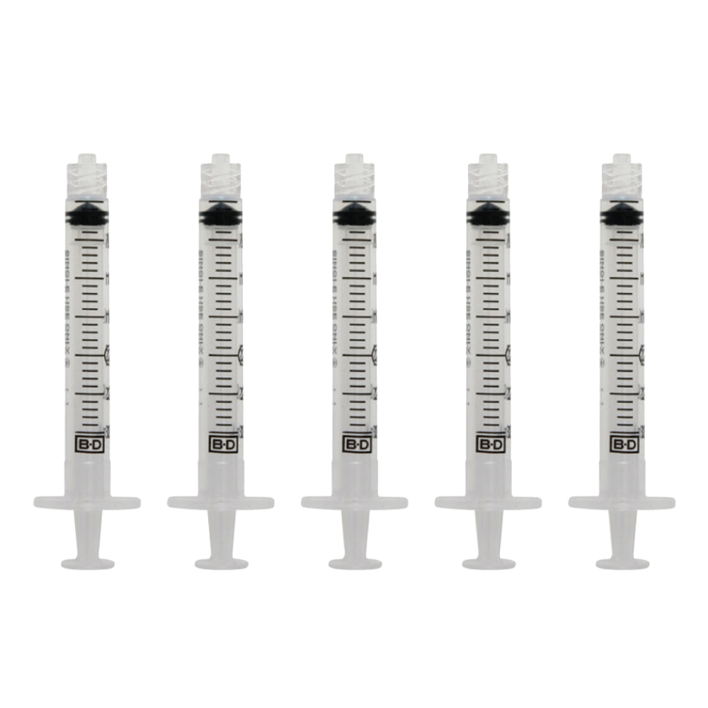 BD® Syringe without needle 3 cc (5 Units)