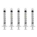 [309657-5] BD® Syringe without needle 3 cc (5 Units)