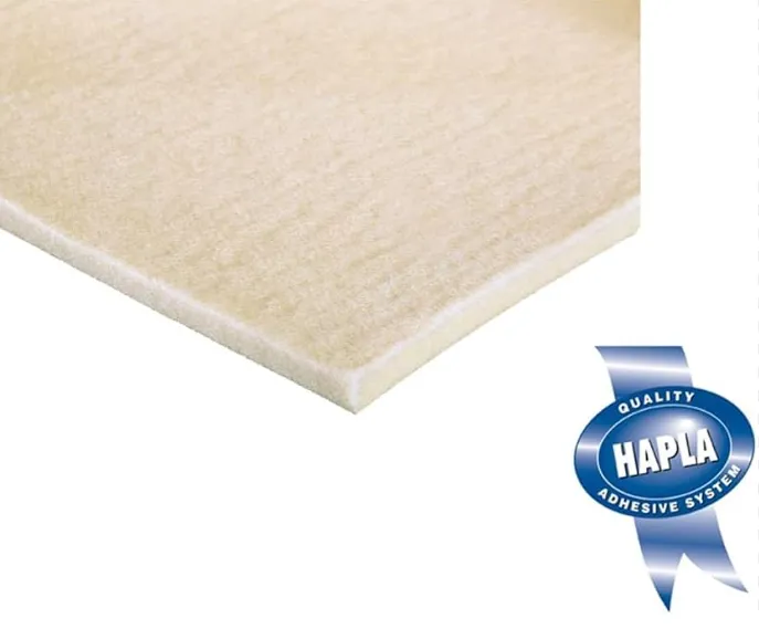 HAPLA® Mixture Felt - Feutre de podologie adhésif en fibres de laine et viscose hypoallergénique (1 feuille) 7 mm