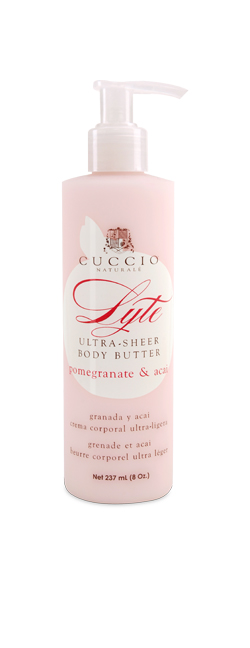 CUCCIO NATURALÉ Beurre corporel Ultra-léger - Grenade & Figue (Açaï) - 8oz