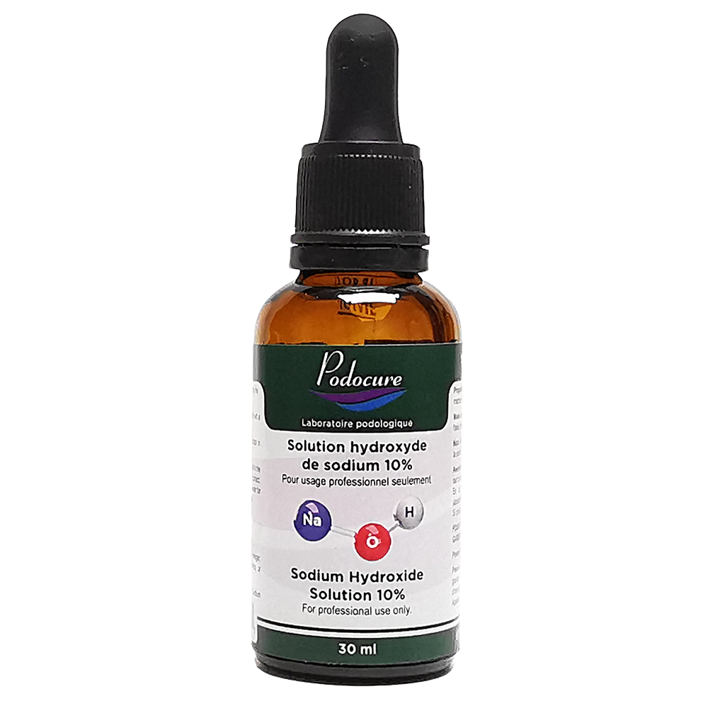 PODOCURE® Sodium Hydroxide Solution 10% NaOH - 30 ml