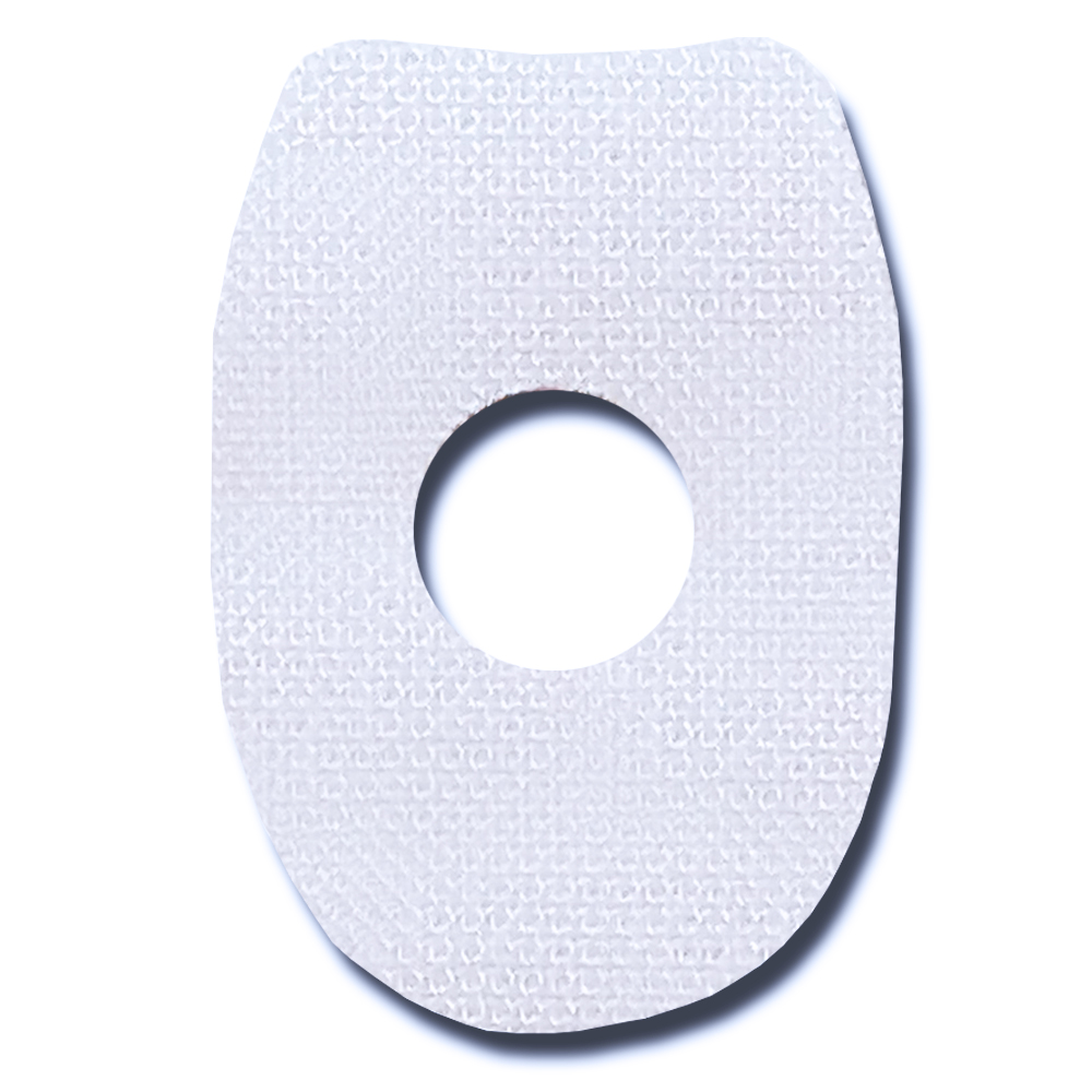 PODOCURE® Coussinet Protecteur Adhésif en Mousse Souple (9) Ovale