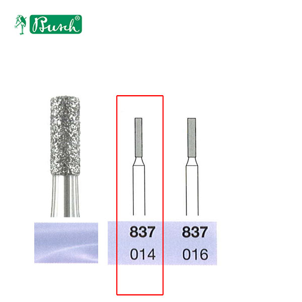 [2837014] BUSCH® Fraise en diamant - Grain moyen