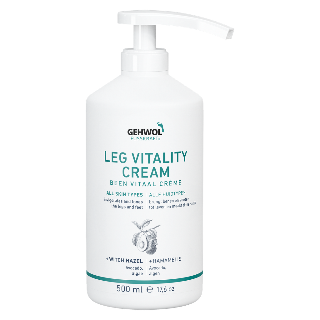 GEHWOL® FUSSKRAFT® Crème Vitalité des jambes 500 ml