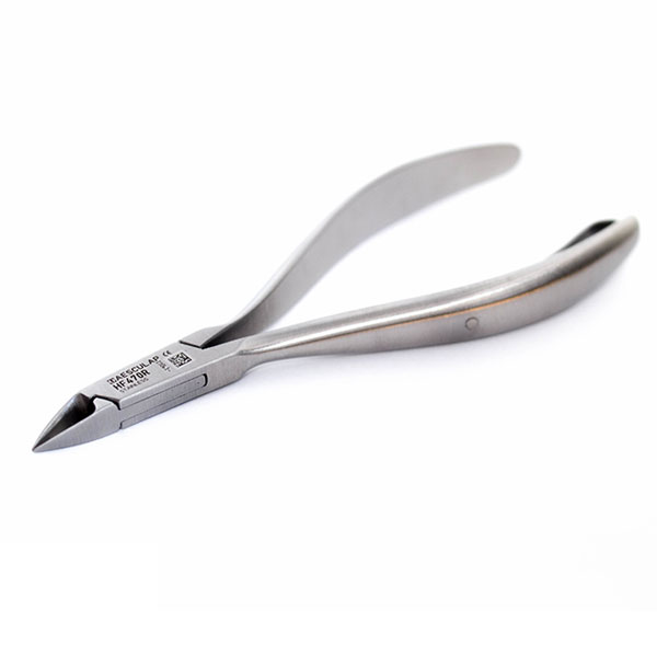 AESCULAP® Small simple spring nail nipper - straight jaw