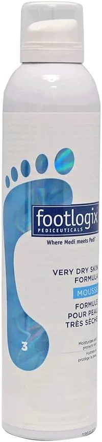 [3FVDSF300] FOOTLOGIX® #3 Formule Peau très sèche (en mousse)  300ml