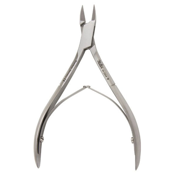 MILTEX® Pince à ongles incarnés à double ressort en acier inoxydable - Mors droits et à bouts étroits - 4½ pouces