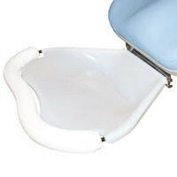 BENTLON® Armrest support for armchair (Single footrest ) White