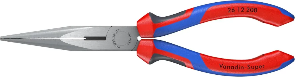 KNIPEX® Pince à bec long avec coupe-fil 8''