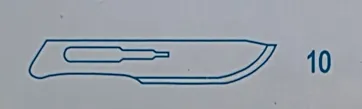 ALMEDIC® MAGNA Scalpel stérile à usage unique 1 boite de 10 unités