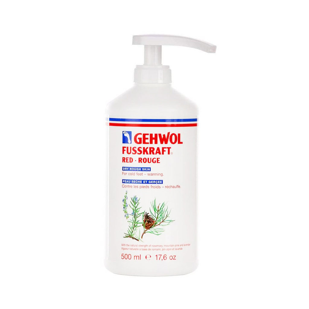 GEHWOL® FUSSKRAFT® Red - dry rough skin (with dispenser) 500 ml
