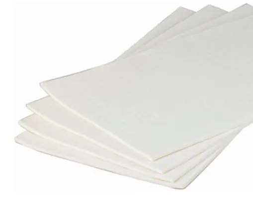 HAPLA® Semi Compressed Density - Feutre de podologie semi-compressé adhésif en laine hypoallergénique (4 feuilles) 10 mm