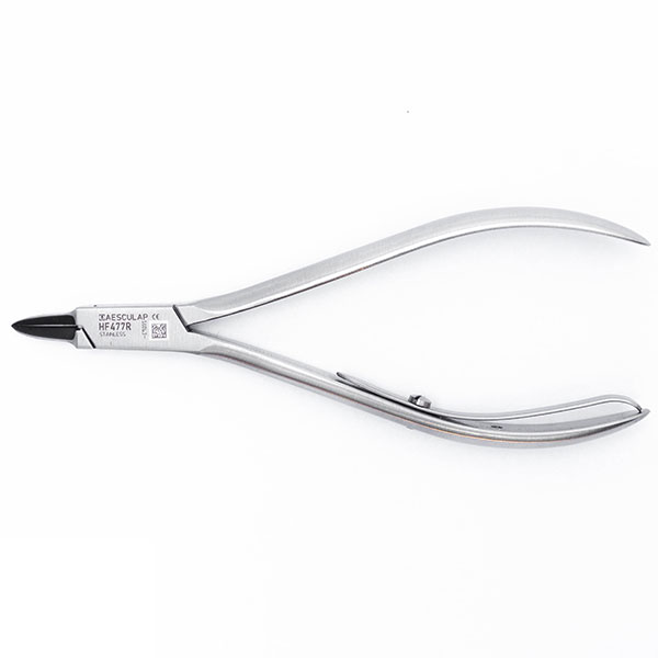 AESCULAP®  Pince à ongles à simple ressort - mors droit effilé