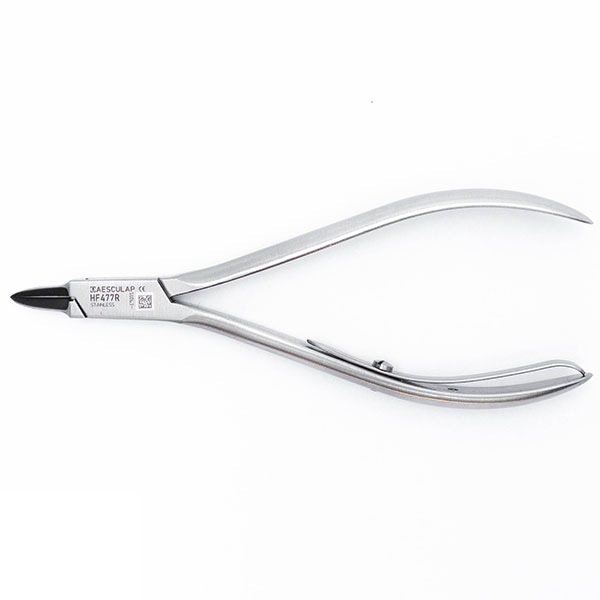 AESCULAP® Simple spring nail nipper - straight & tapered jaw