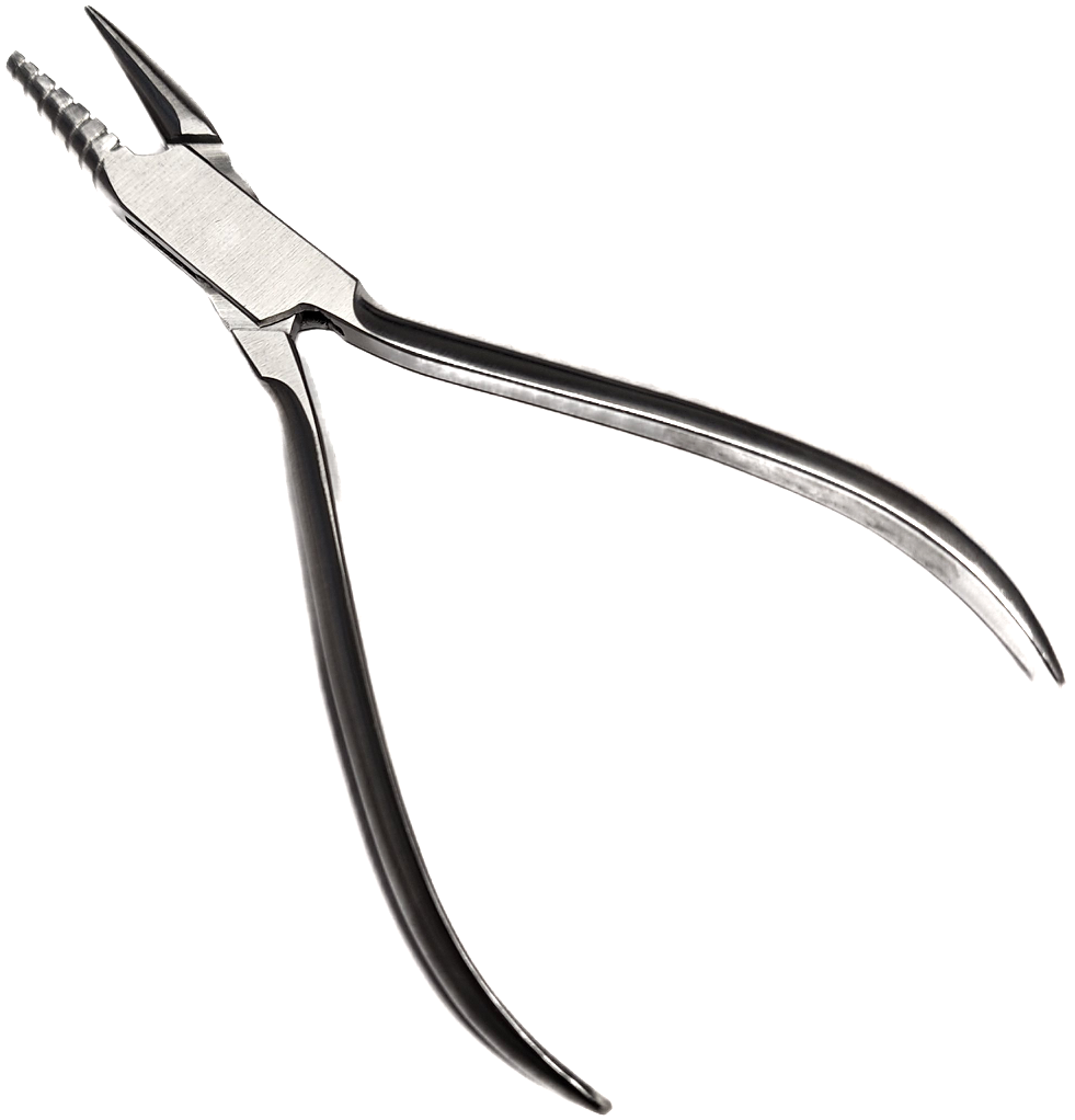 Pince courbe-fil en acier inoxydable 14 cm