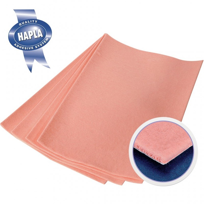 [3FLE950] HAPLA® Fleecy Web - Feutre de podologie adhésif en coton hypoallergénique (4 feuilles) 2 mm
