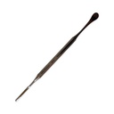 MILTEX® Spatule et Packer (6 pouces) spatule ovale 7 mm de large, fouloir 2 x 25 mm