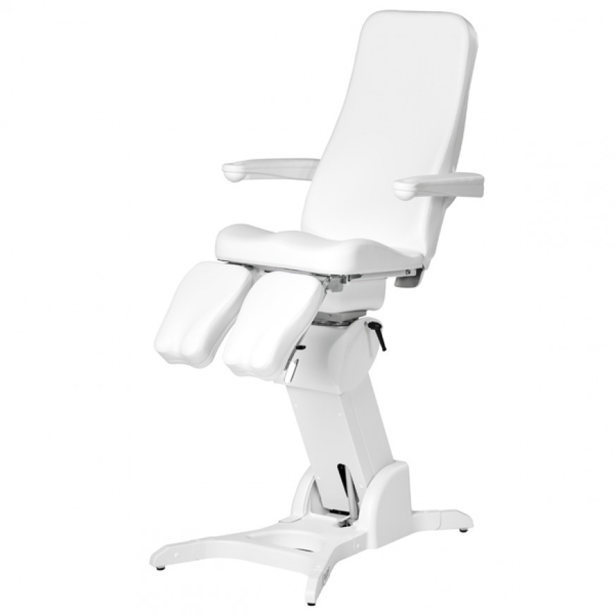 BENTLON® Podo Gold Rotation chair with double leg support - 115V - White/Grey
