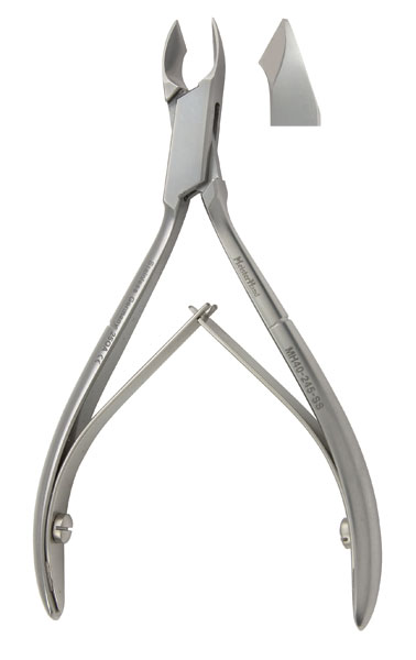 MILTEX® MH Pince à cuticules en acier inoxydable -Convexe - 4 pouces