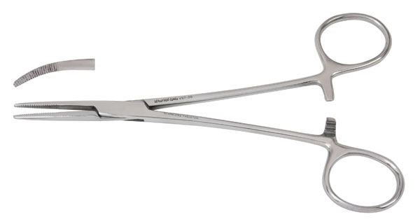 MILTEX VANTAGE® Providence hospital curved hemostatic forceps  5½''