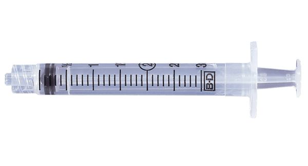 [309657] BD® Seringues sans aiguille 3 cc (200/box)