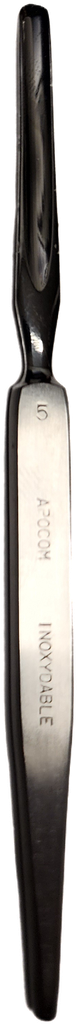 Monobloc gouge - Stainless Steel - 5 mm
