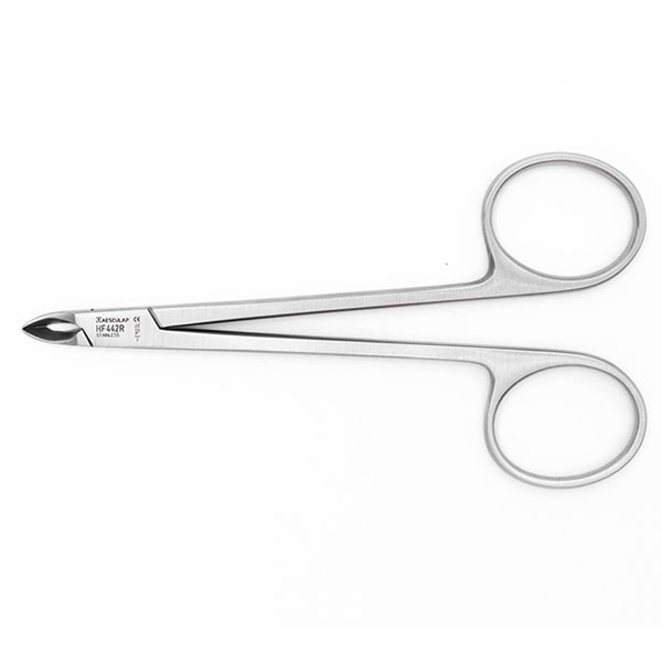 AESCULAP® Pince à cuticules - bec convexe - 5 mm