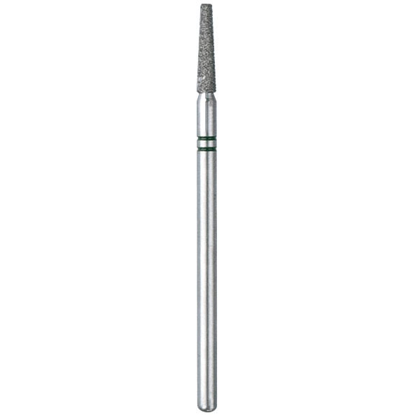 [2E6848018] EDENTA® Fraise aiguille en diamant à bout plat - gros grain