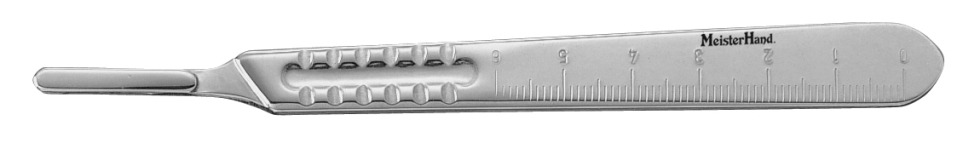 MILTEX® MH Extra fine stainless steel scalpel handle #4