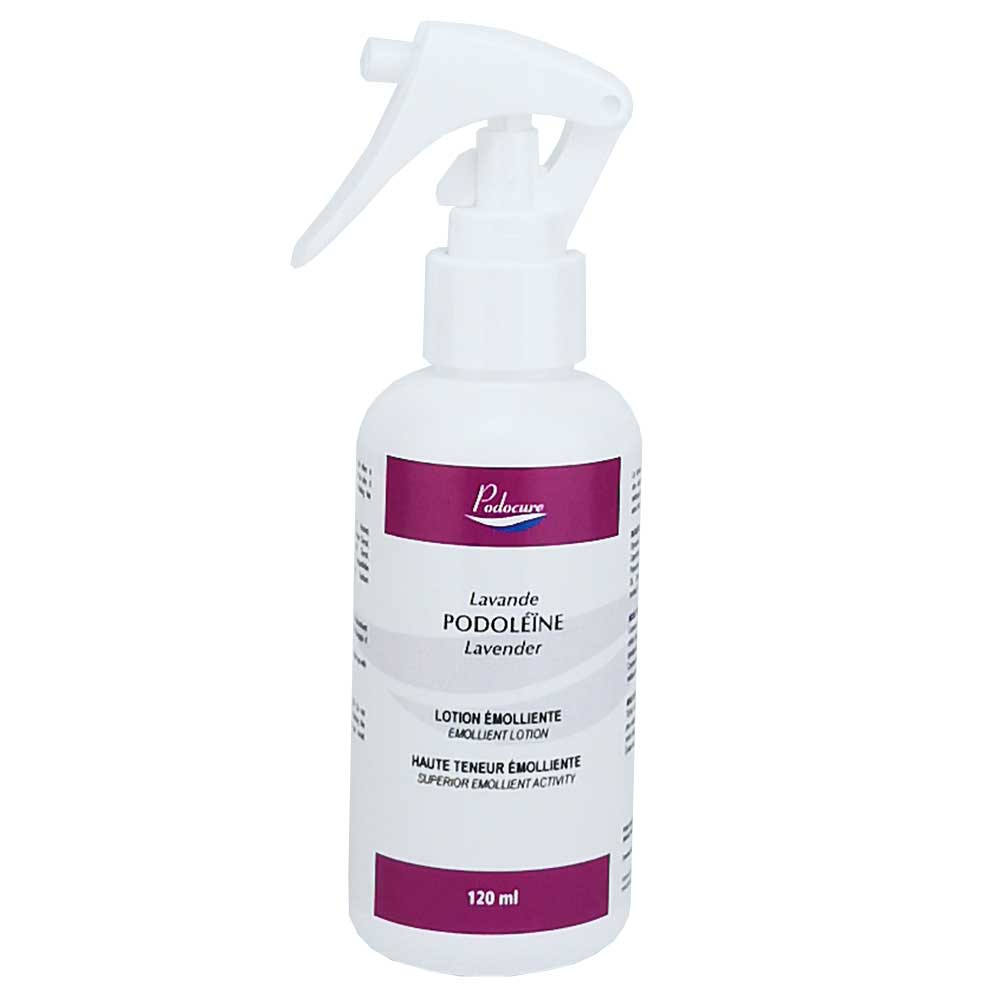 PODOCURE® Podoléïne lavande - Haute teneur émolliente - (Pulvérisateur) 120 ml