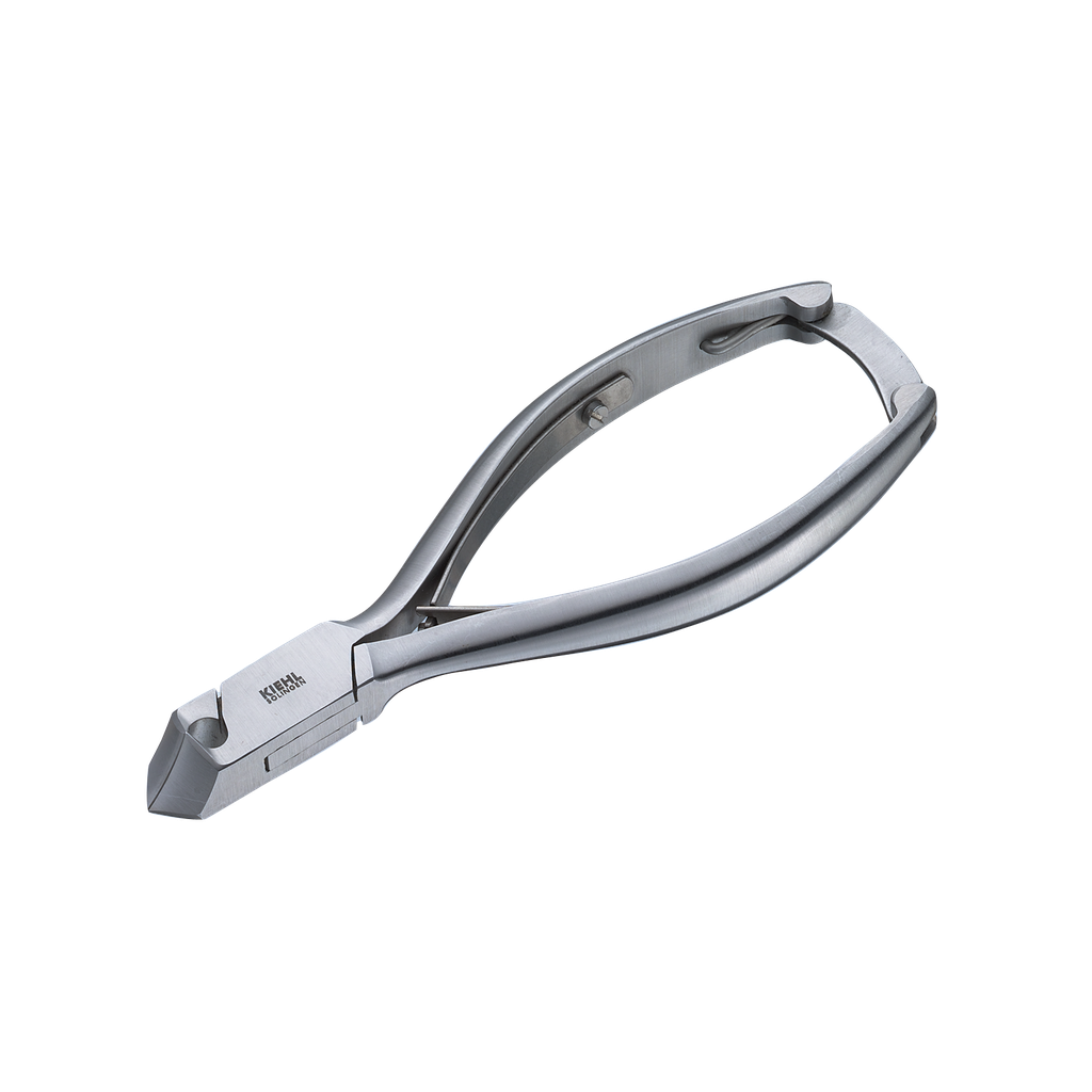 [130421-13CM] KIEHL® Pinces à ongles à double ressort - mors obliques courts - 13 cm