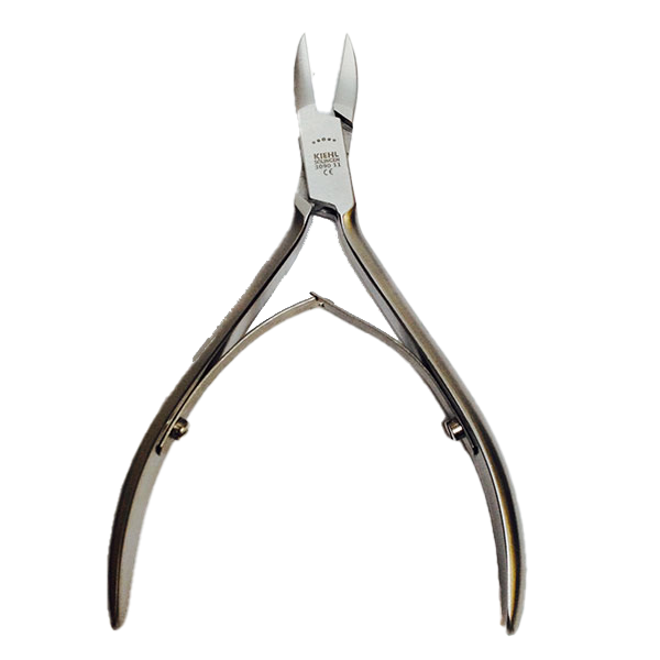 KIEHL® Pince à ongles à double ressort - mors concaves - 11 cm