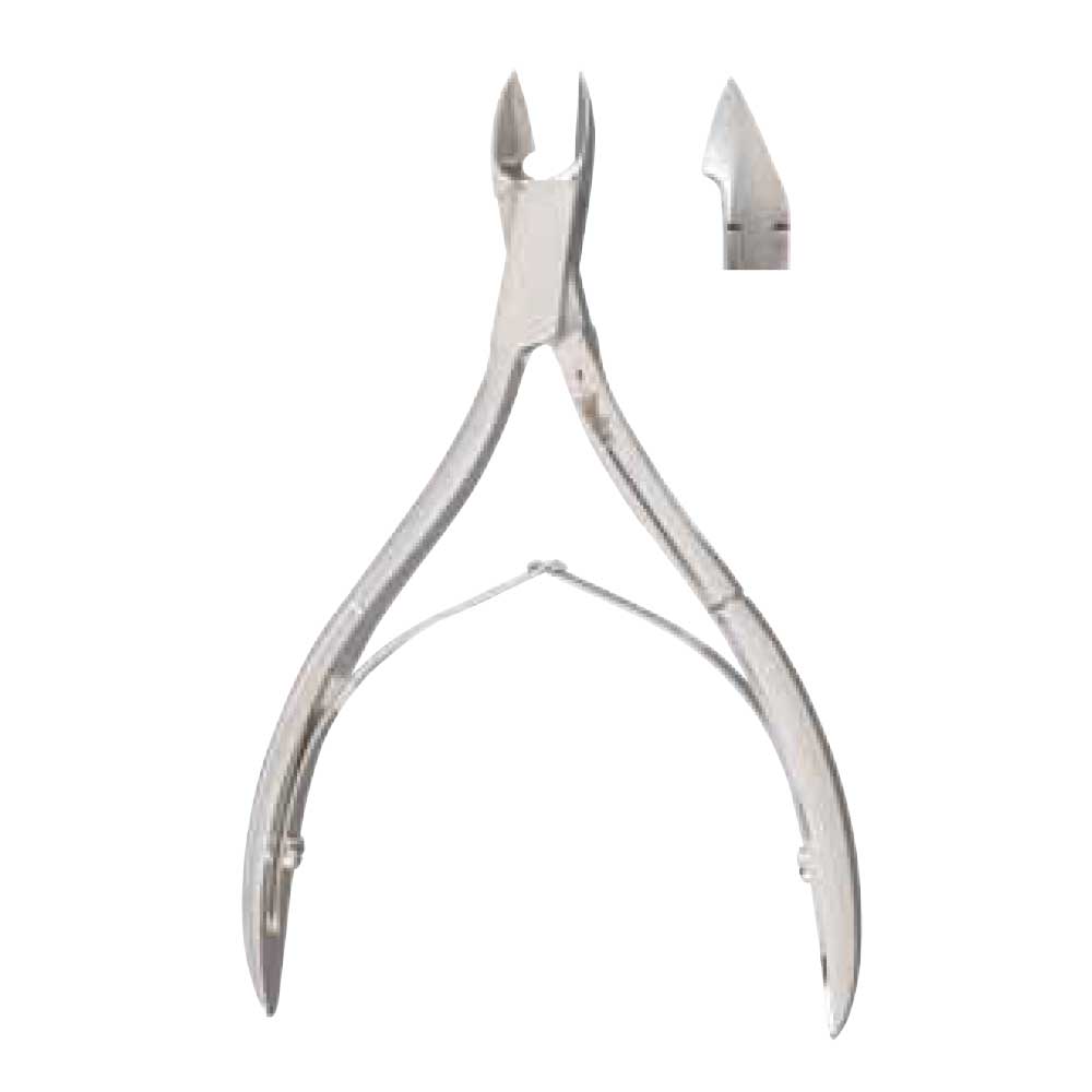 MILTEX® Pince à cuticules en stainless steel - 4½ pouces avec bec de 9 mm