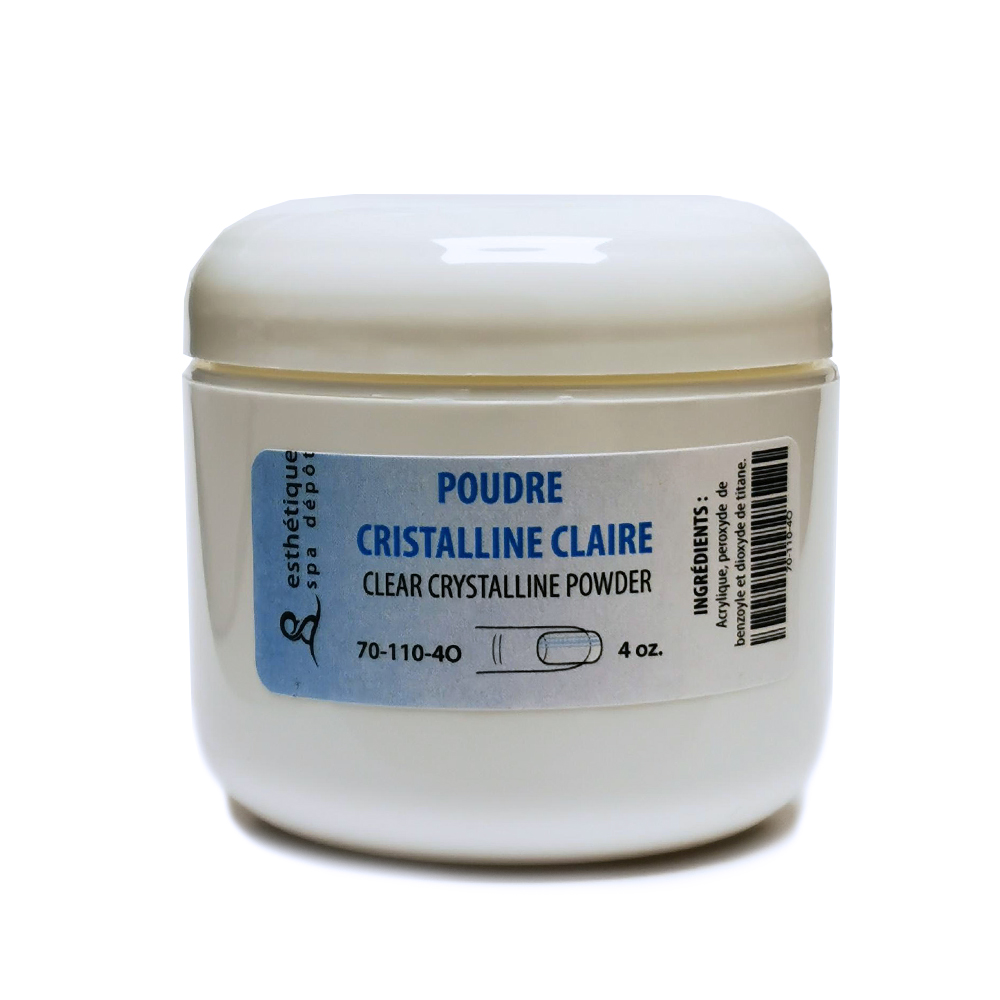 [70-110-4O] ESD® Crystalline Powder - Clear (4 oz)