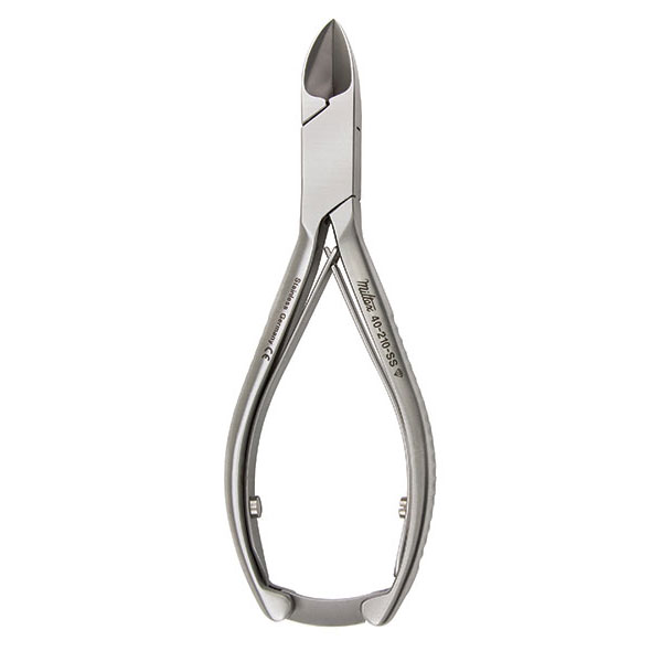 MILTEX® Pince à ongles à double ressort - Mors concaves - 5½ pouces