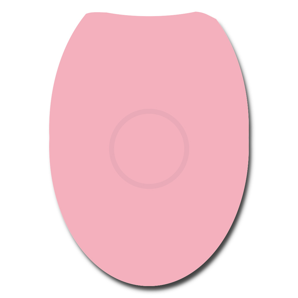 [7G39] PODOCURE® Coussinet Protecteur Adhésif en Mousse Souple Ovale (9) Rose