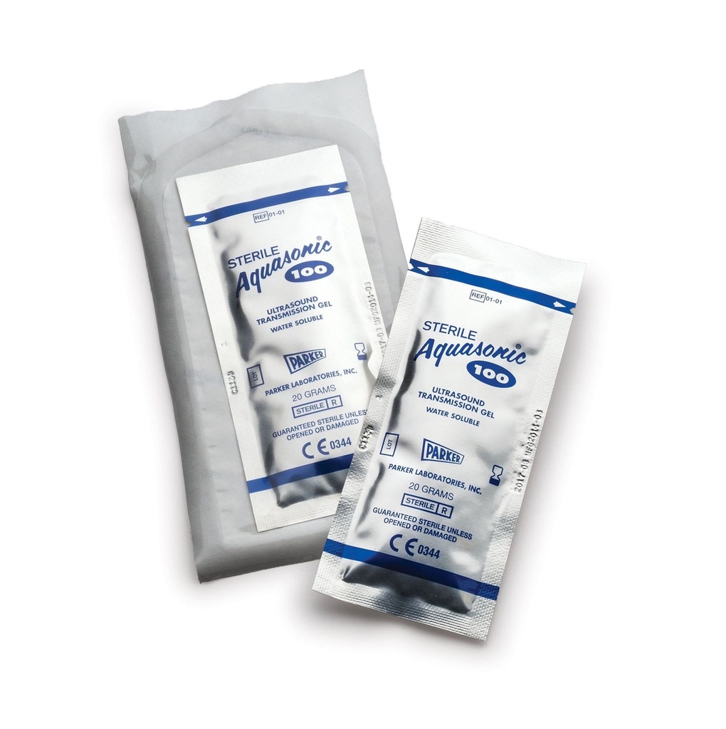 [457-01-01] AQUASONIC ULTRASON GEL 20g P45 FOILPAC STERILE (Boxes of 48)
