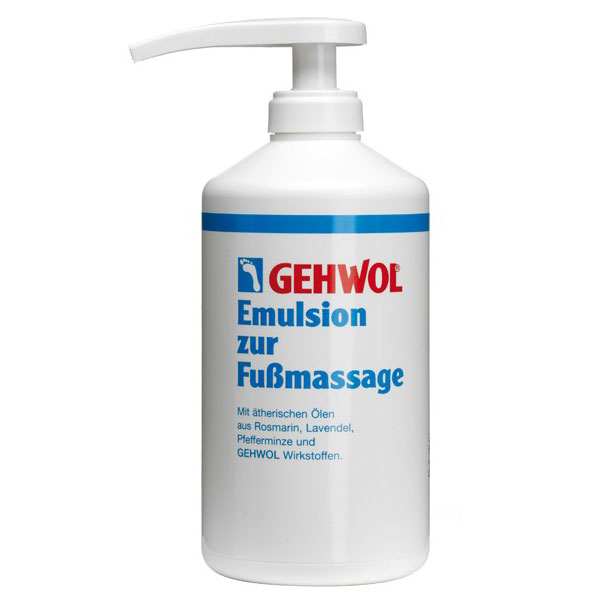 [GE 1024511] GEHWOL® Emulsion pour massage des pieds (avec pompe) 500 ml