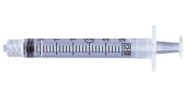 [309657] BD® Syringe without needle 3 cc (200/box)