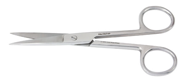 [1V95-6SS] MILTEX® VANTAGE® Straight Scissor (5½'') Sharp/Sharp Tip