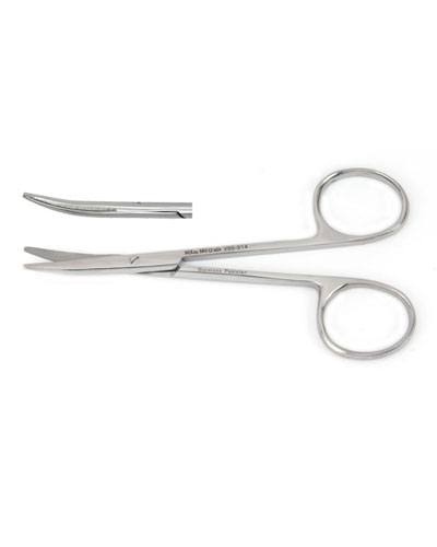 [1V95-314BB] MILTEX® VANTAGE® Strabismus Scissor (4'') Curved 