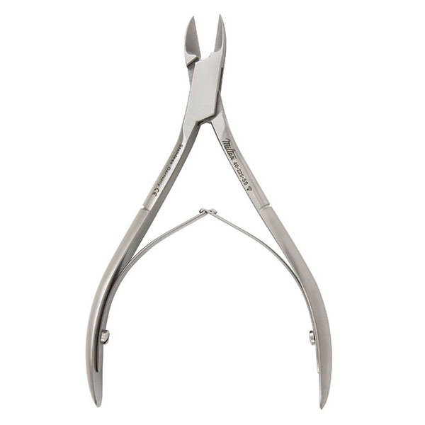 [140225SS] MILTEX® Stainless Steel Nail Nipper, Double Spring (4½'') Straight Jaw