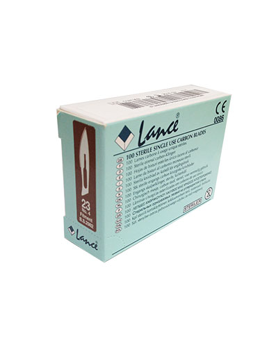[1500323] LANCE® Carbon Blades (100) #23