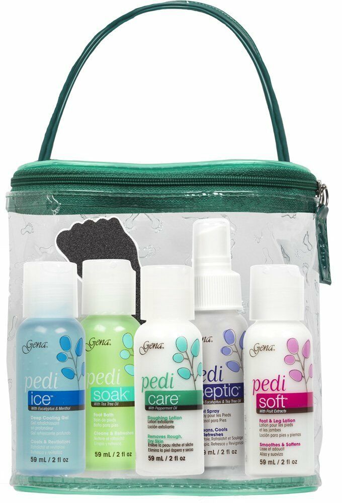 [02132-N] GENA® Perfect Pedicure Feet-To-Go (Travel Kit)